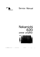 Nakamichi 620-Service-Manual